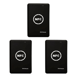 Snblzhef 3PCS NFC Smart Card Reader IC RFID Card Reader RFID Copier Duplicator 13.56MHz & 125KHz Encrypted Programmer