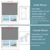 NUTRO CHILL Window Shades, RV Roller Shades Thermal Insulated Fabric