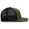 13FA Sheriff Adjustable Mesh Back Hat Cap Breathable Green/Gold