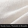 Sunolga 38" Linen Door Draft Stopper Blocks Hot and Cold