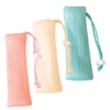 WOONEKY 3pcs Multi Layer Soap Saver Bags with Drawstring for