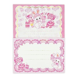 LS16511 Closed Pin Letter Set, Fumika Amenomori, Adorable Pink