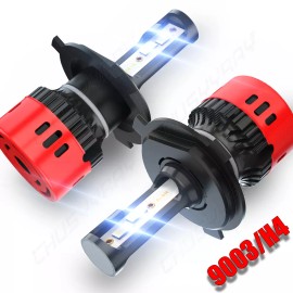 CHUSYYRAY For 1992-95 HONDA CIVIC EG/EH/EJ H4 LED Headlight 6000K Bulbs Hi/Lo Beam Combo