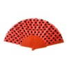 Caprilite Spanish Flamenco Red Black Polka Dot Fan Chinese Folding