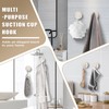 Fenas Suction Cup Hooks for Shower No-Drill Bathroom Hooks for