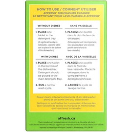 Affresh Affresh Dishwasher Cleaner Tablets - 6 Count