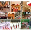 Christmas Stocking Hooks for Fireplace,Stocking Holders for Mantle, 4 Pack