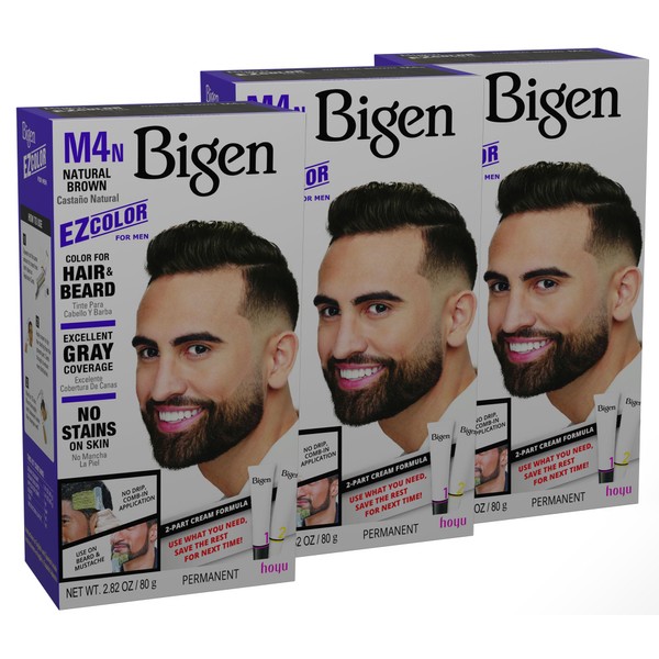 M4n Bigen EZ Color for Men Natural Brown - 3