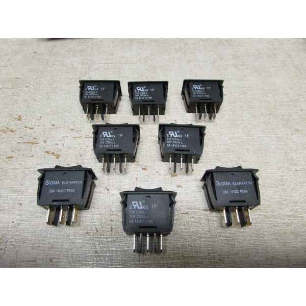 Sigma (1) 1F-12 SIGMA SWITCH REPLACEMENT 1F SWITCH SPDT BLACK