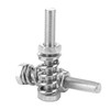KIMISS Exhaust Bolt Spring M10x1.5 Exhaust Spring Bolt Stud Nut