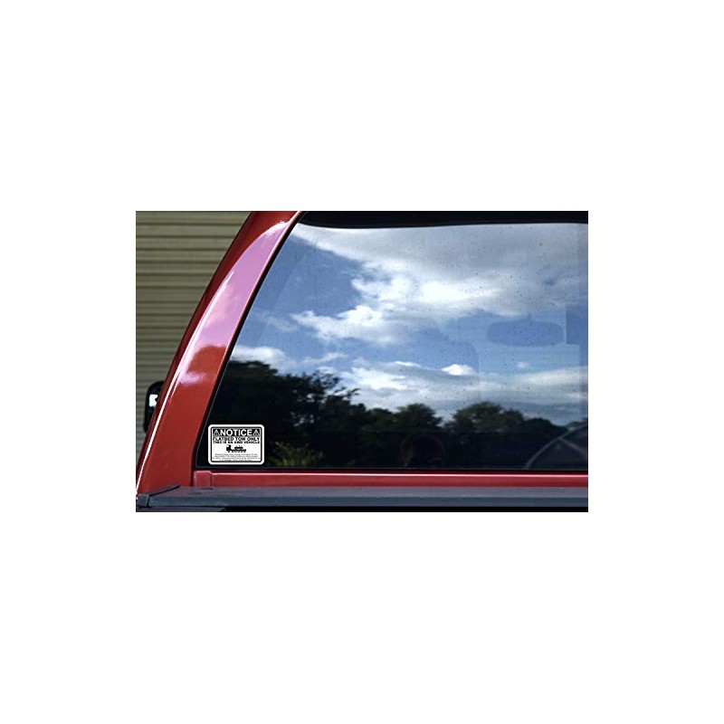 StickerTalk Flatbed Tow Only Vinyl Stickers, 3.5 inches by 2.5
