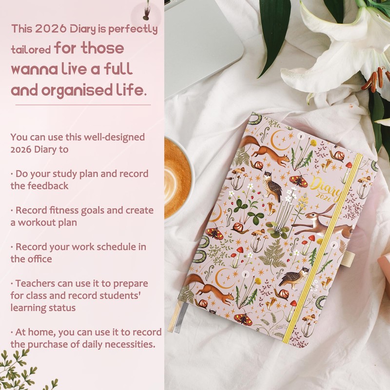 2026 Diary - 2026 Diary A5 Week to view from