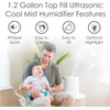 Crane Top Fill Ultrasonic Cool Mist Humidifier for Bedroom and