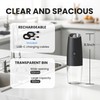 UNNEES Rechargeable Electric Salt And Pepper Grinder Set, 2 Pcs