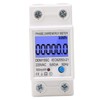 LCD Digital Energy Meter Single Phase 2P Electricity Usage Monitor