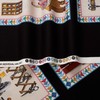 Stitch In Time Sewing Patchwork Panel Black, Fabric by the