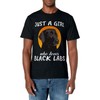 Just A Girl Who Loves Black Labs Clothes Gift Black