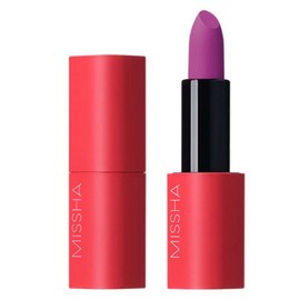 Missha There Rouge Velvet Lipstick, 1 pc, What the Purple / 미샤 데어루즈 벨벳 립스틱, 1개, 왓 더 퍼플