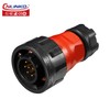 CNLINKO YM-24 10 PIN Industrial Waterproof Connectors, IP68 Circular Connector,