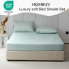 HighBuy Twin XL Sheet Set - 3 Piece Bed Sheets