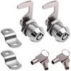 Toolbox Lock Tubular Cam Replacement Lock Hook Cam Keyed Alike