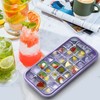 Ice Cube Tray with Lid and Bin for Freezer, 2