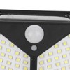 2 Pcs Solar Motion Sensor Light 4 Sided 100 LEDs