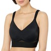 Rhonda Shear Women's Molded Cup Bra, Black, XL