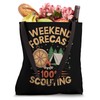 Weekend Forecast Camping Scouting Scouts Scout Tote Bag