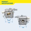 FitBest Carburetor Kit for Tecumseh TM049XA TC200 TC300 640347 640347A