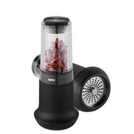 GEFU X-PLOSION Chilli Slicer Empty Spice Cutter for Chili Extra Sharp Black