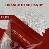 Orange Mints Individually Wrapped Candy Rings Bulk 2lb Bag by