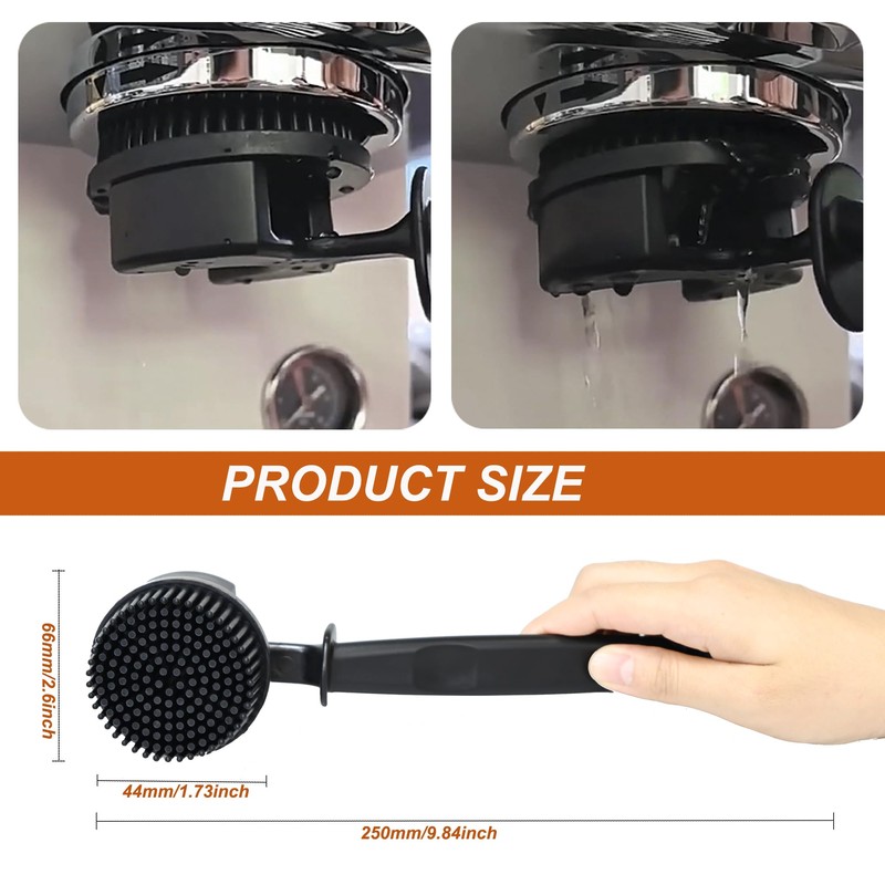 51mm Espresso Cleaning Brush - Espresso Machine Group Head Cleaning