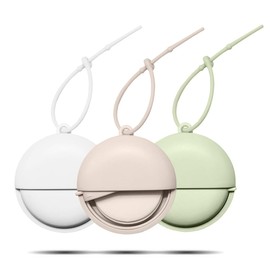 KEQAR Pack of 150 Disposable Paper Soap Boxes - Portable Mini Soap Sheets with Plastic Box - Ideal for Camping and On the Go (3 Colours)