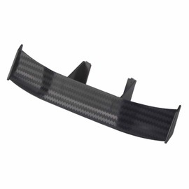 Single Deck Mini, Car Tail Decorative Spoiler Wing Auto For Crocs Tiny Carbon Fiber