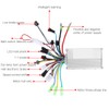 Waterproof LCD Display Panel Electric Bicycle Brushless E Bike Scooter