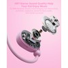 Mehomeli Kids Headphones, Wired Air Conduction Open Ear Headphones, 85dB