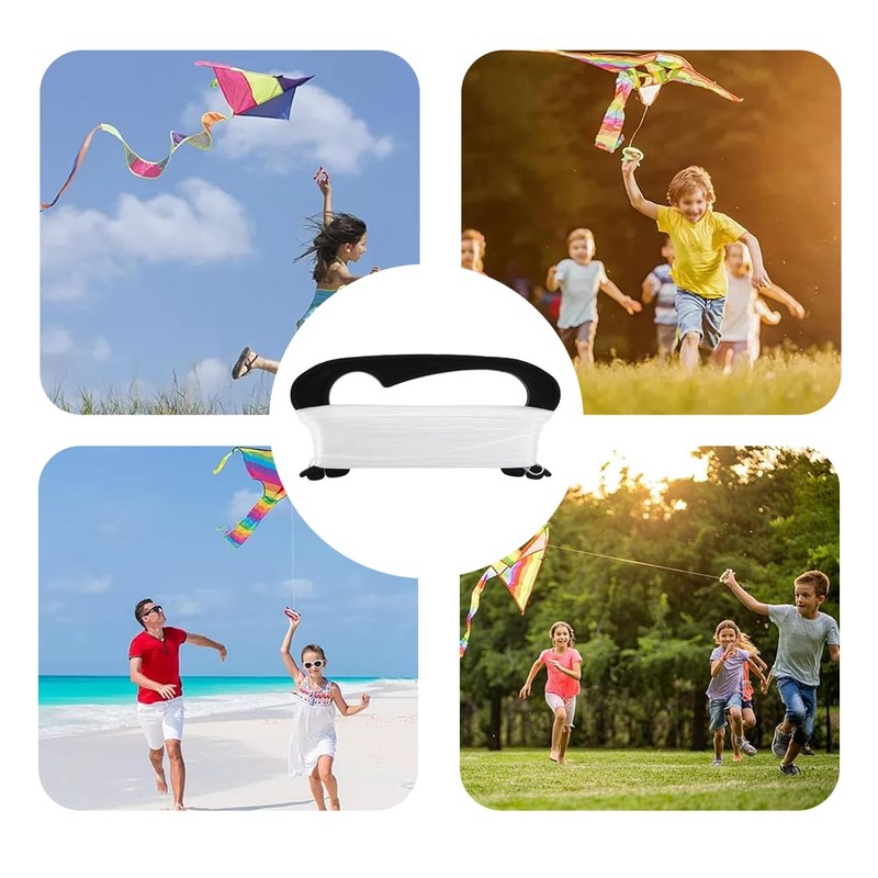 PRAOFRT Pack of 2 Kite Line Spool Flying Dragon Polyline