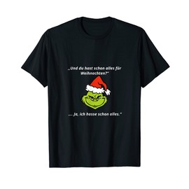 Ich hasse Weihnachten lustiger Spruch T-shirt, black, s