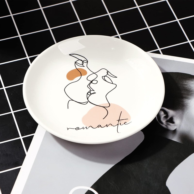 SANFERGE - Plato de cerámica para joyas