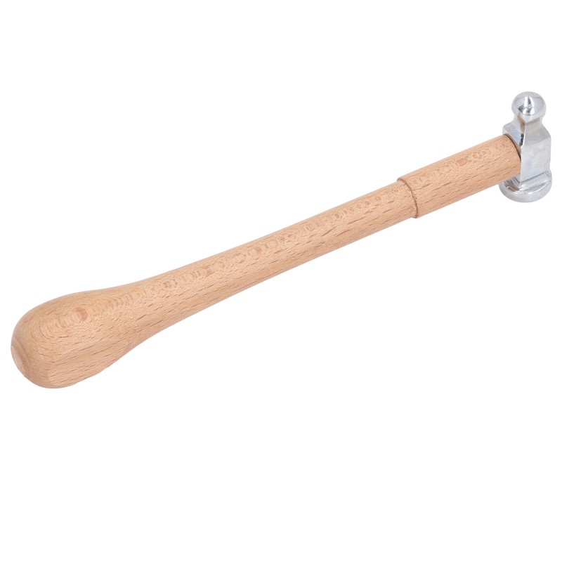 Mini Hammer High Carbon Steel Round Head Ergonomic Wooden Handle
