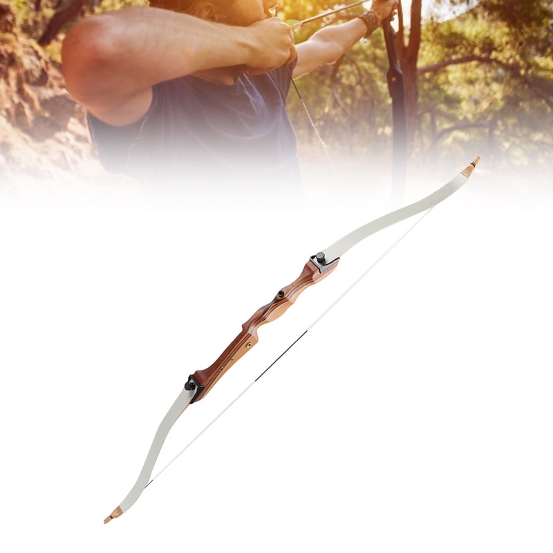 Right Hand Solid Wood Recurve Bow Handle Takedown Shooting Game