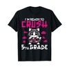 Ready to Crush 5th Grade Back To School Cat Kimono