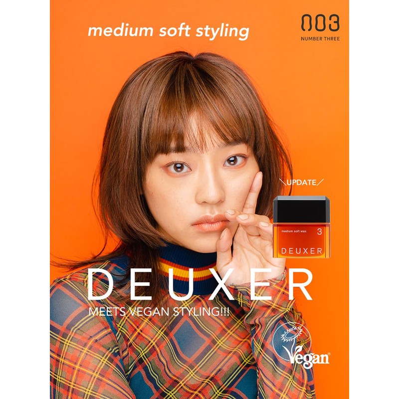 DEUXER Medium Soft Wax 3 (Set of 4) Hair Wax,