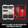CRAFTSMAN Drill Bit Set 60 Pieces, Impact Driver and Screwdriver