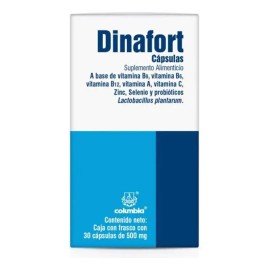 Dinafort Frasco Con 30 Cápsulas Sabor N/a