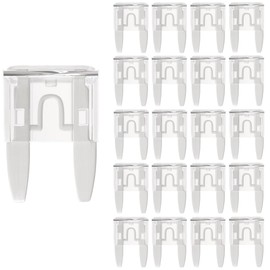 Gebildet 25A Mini Fuse 25 AMP ATM APM Blade Car Fuses 25Amp Automotive Fusibles for RV Auto Motorcycle Truck (Pack of 20Pcs)