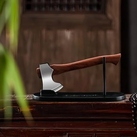 Mini axe, stainless steel unboxing tool, desktop ornament, multifunctional home helper