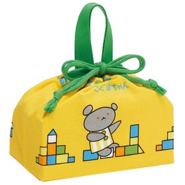 Skater KB7-A Children's Lunch Bag, Drawstring Bag, Koguma-chan, Made in Japan