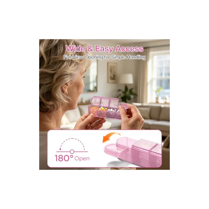 Zoolion Weekly Pill Box 7 Day 4 Times a Day
